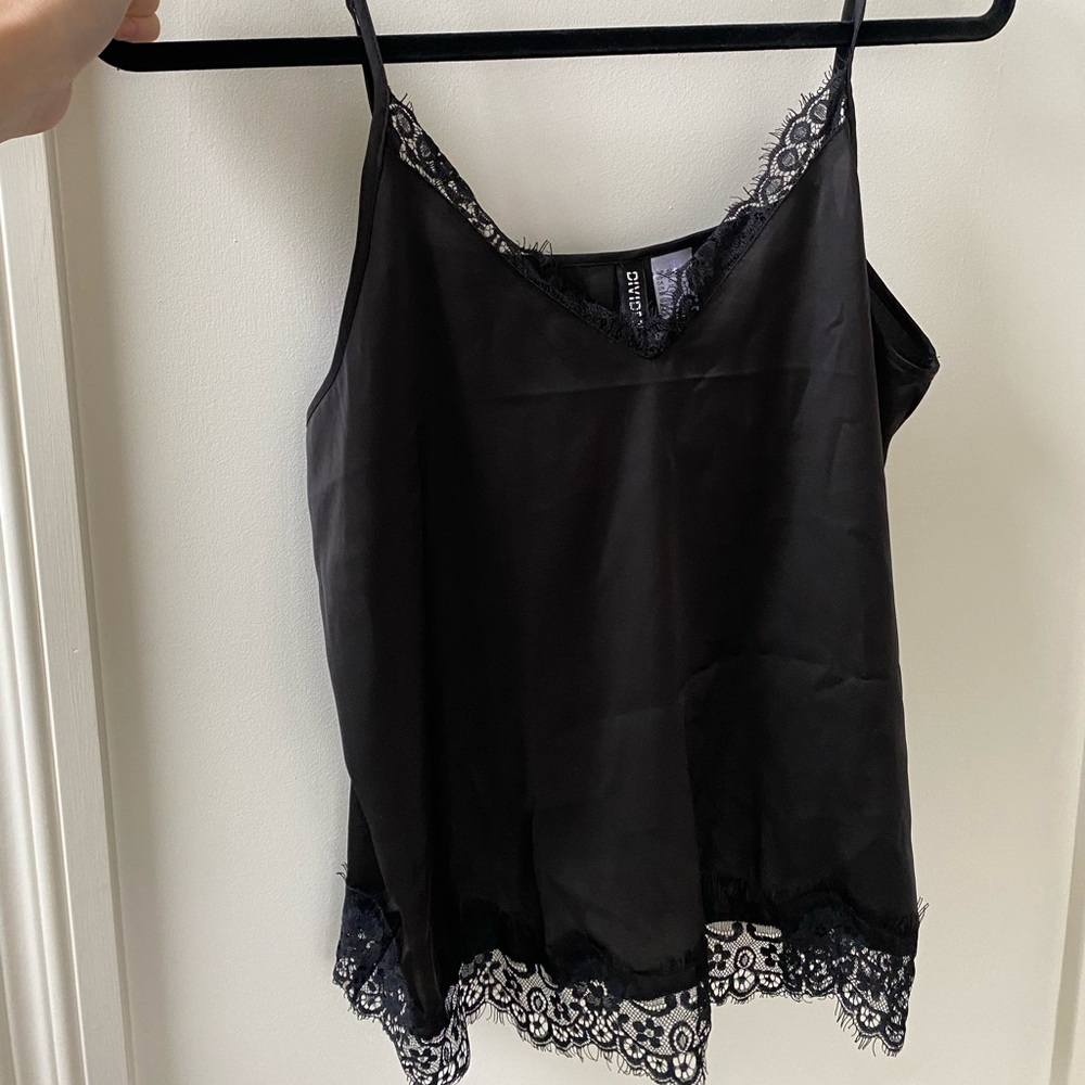 H&M Black Lace Cami
